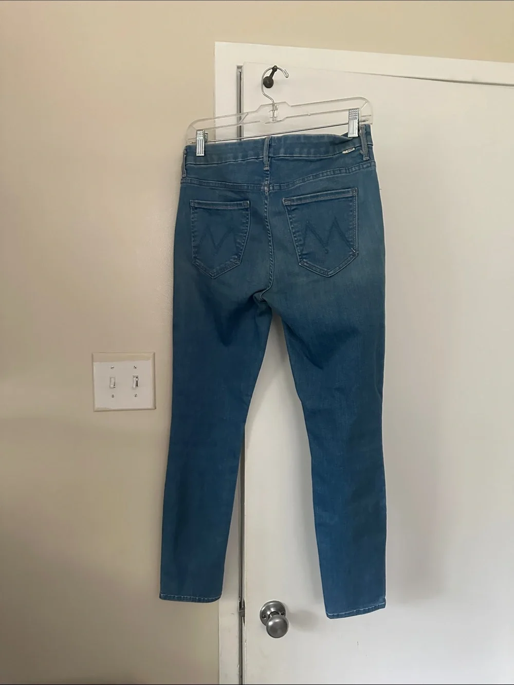 Mother - Blue Slim Fit Jeans